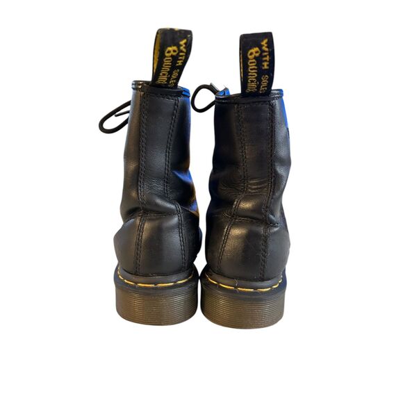 Dr Martens Women's 1460 Vonda Mono Boot Size 38 (7US) Black Embroidered Flowers - Picture 5 of 8